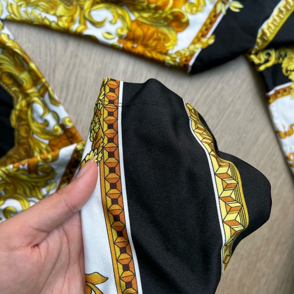 Versace Medusa Renaissance Print Leggings - Picture 5 of 7